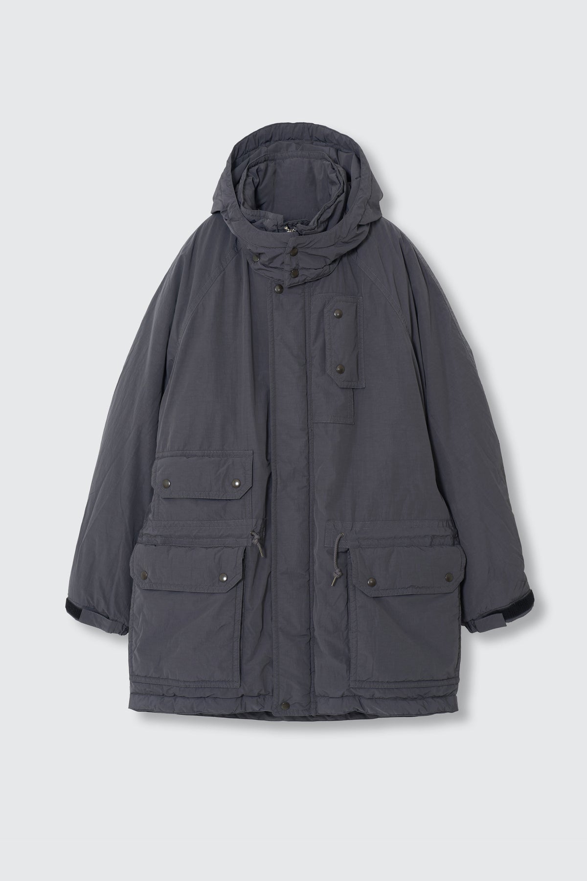 Polyester Nylon Cotton Microfiber Taffeta Puffer Military Coat