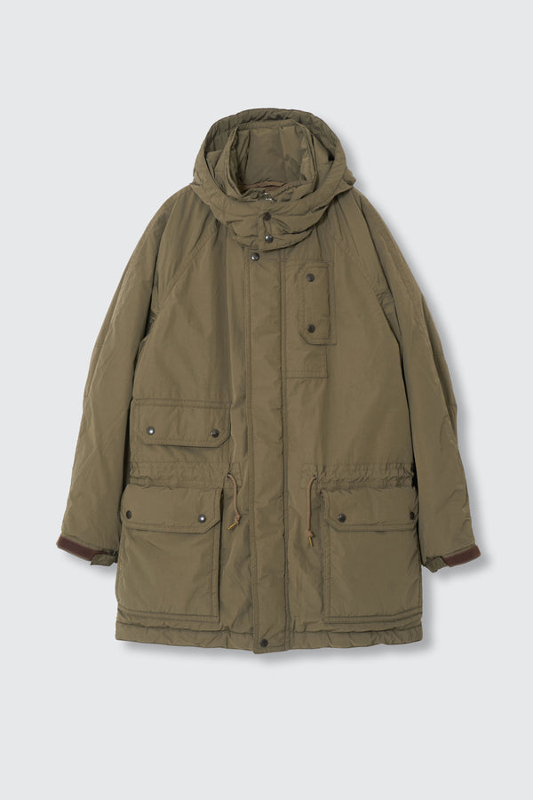 Polyester Nylon Cotton Microfiber Taffeta Puffer Military Coat