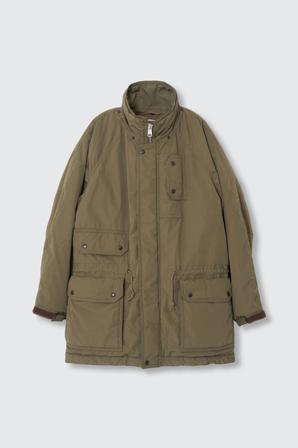 Polyester Nylon Cotton Microfiber Taffeta Puffer Military Coat