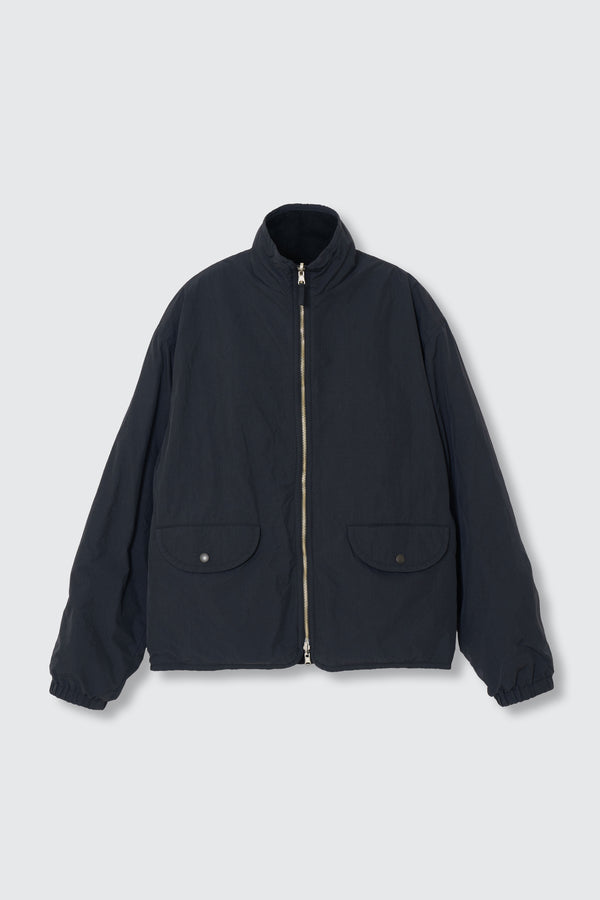 Wool Cashmere Fleece Reversible Blouson