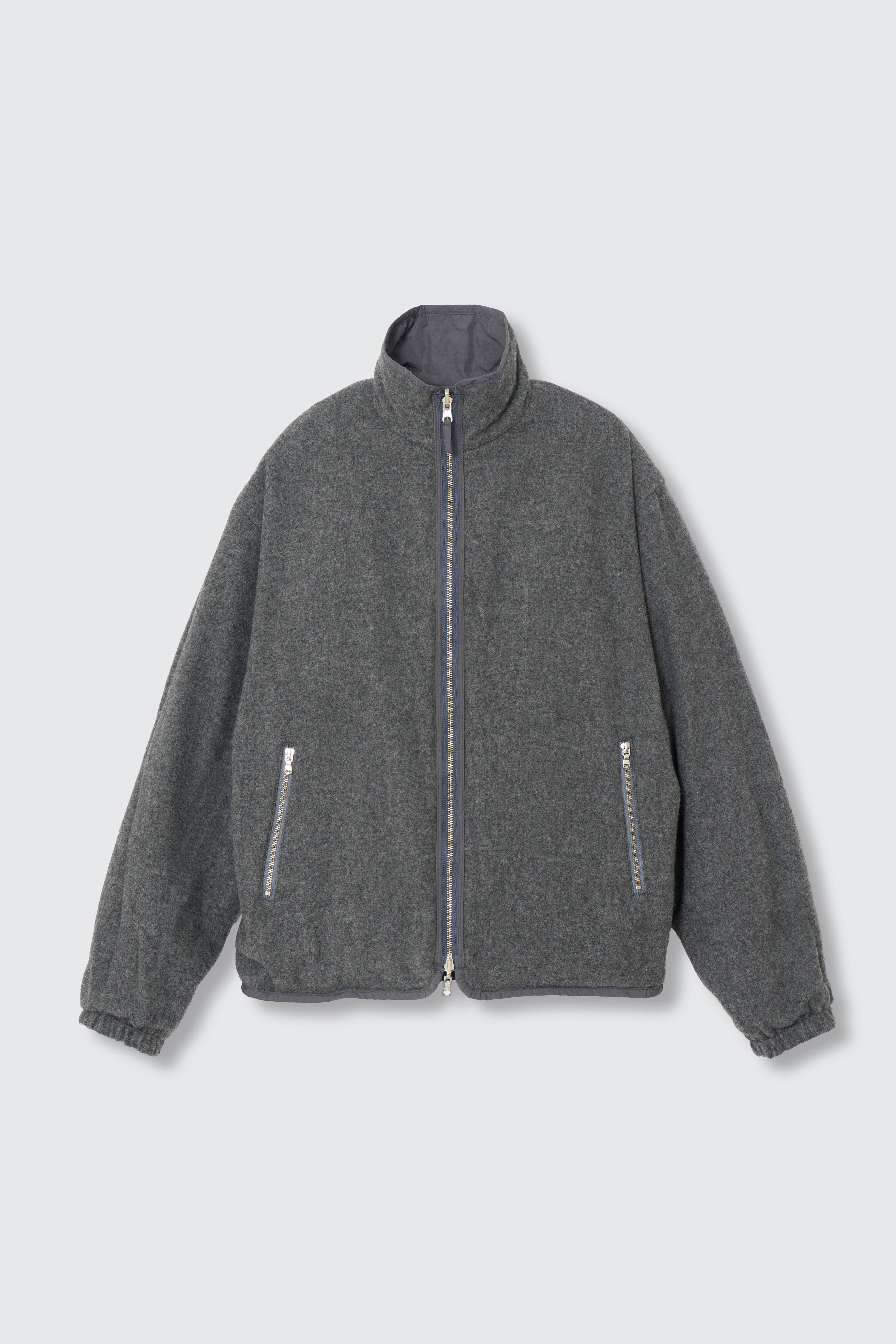 Wool Cashmere Double Breasted Rever Coat | YOKE Official Website
