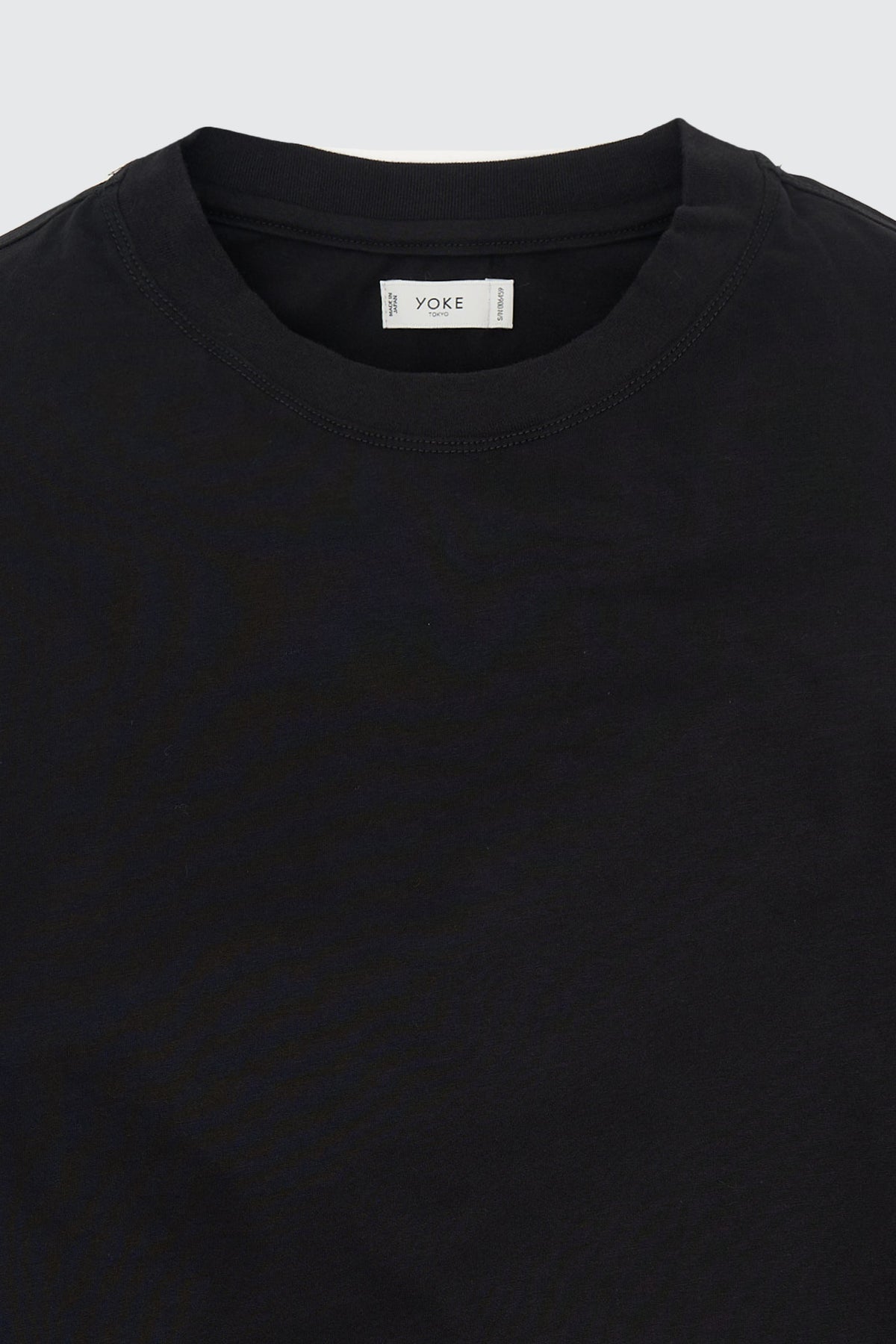 Suvin Cotton YOKE T-shirt Long Sleeves
