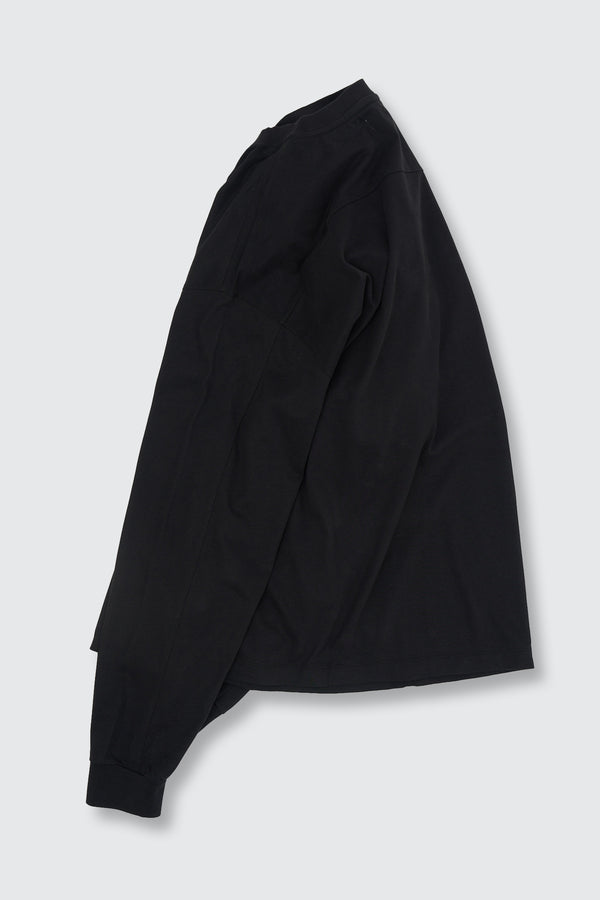 Suvin Cotton YOKE T-shirt Long Sleeves
