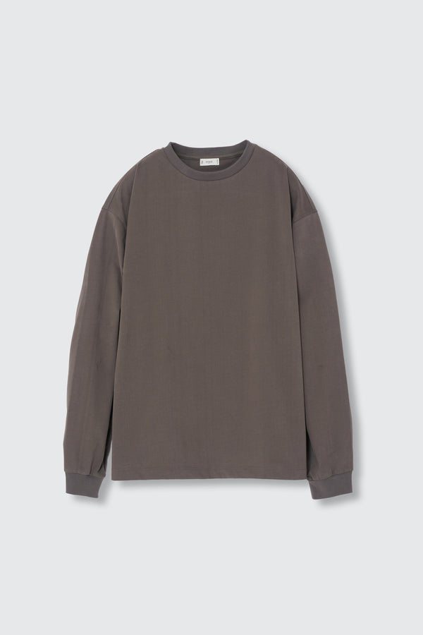 Suvin Cotton YOKE T-shirt Long Sleeves
