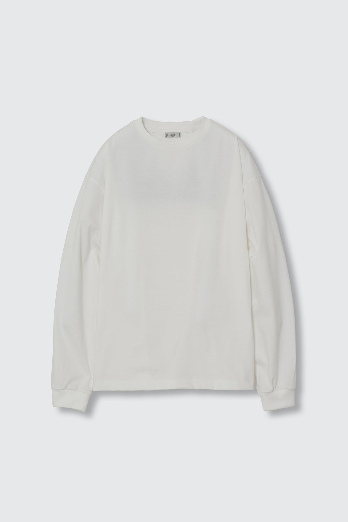 Suvin Cotton YOKE T-shirt Long Sleeves