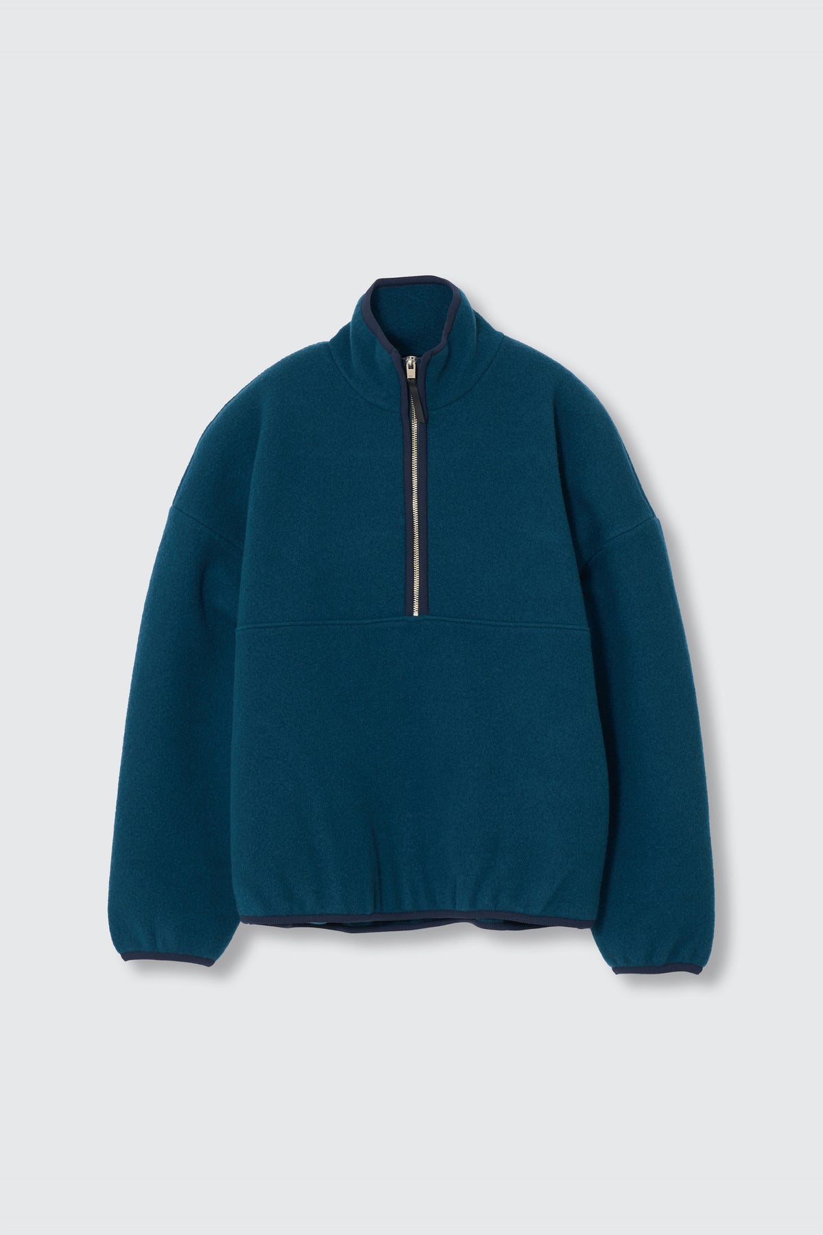 Boiled Wool Knit Pullover