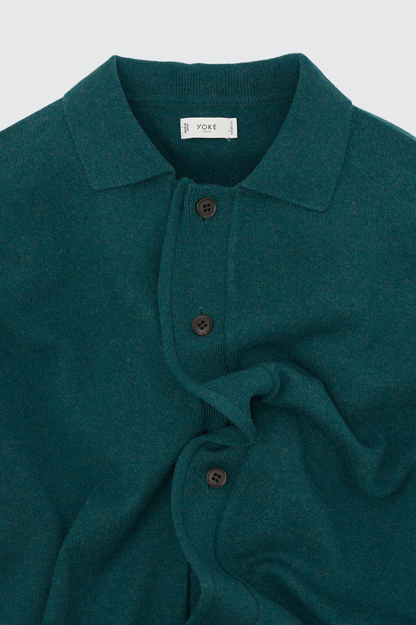 Lambs Wool Sculptural Wired Knit Shirt