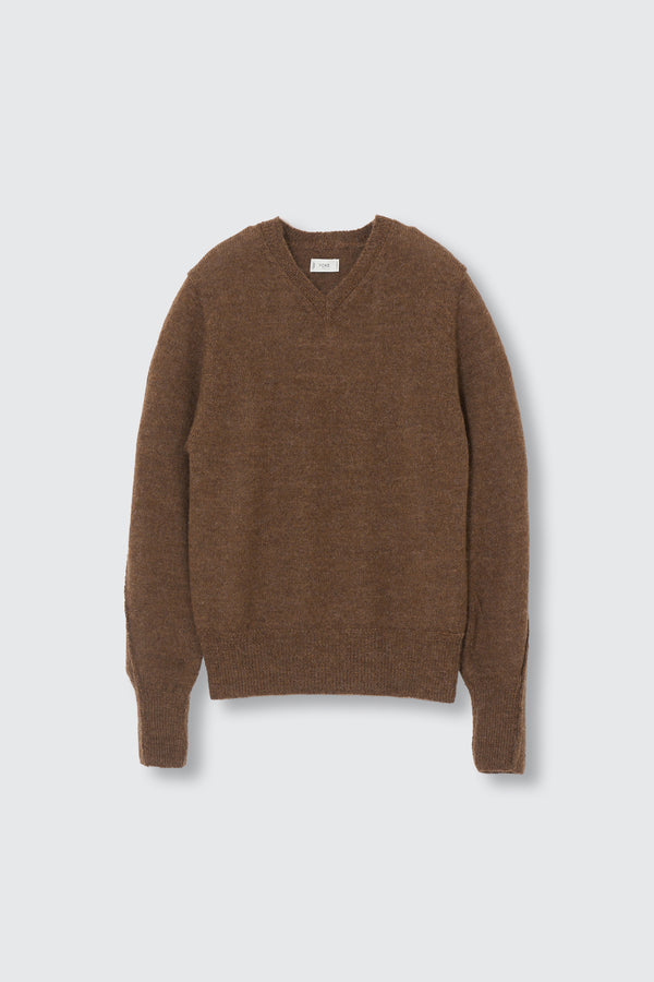 Baby Alpaca V-neck Sweater