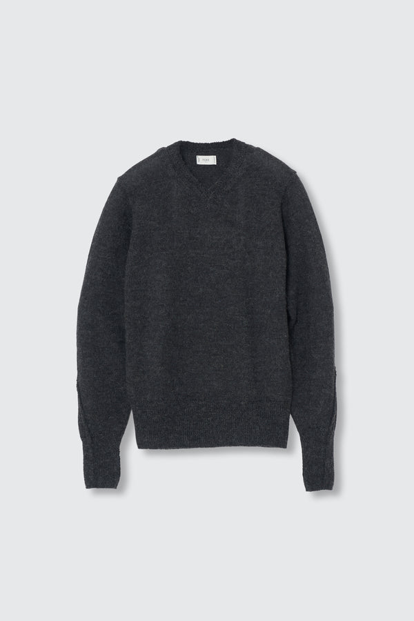 Baby Alpaca V-neck Sweater