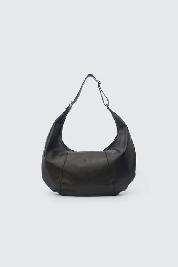 Calf Leather Shoulder Bag Large
