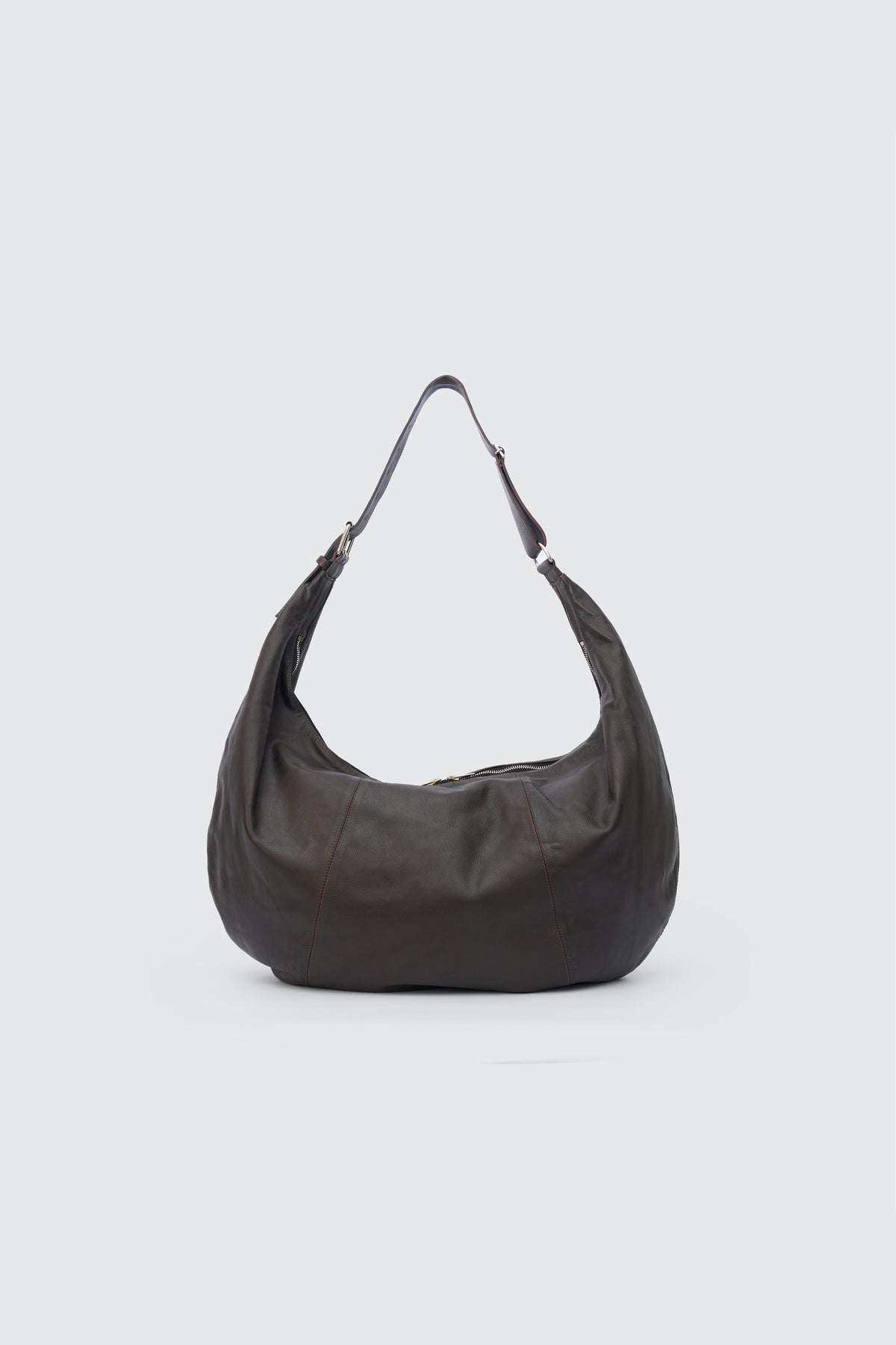 Calf Leather Shoulder Bag Large