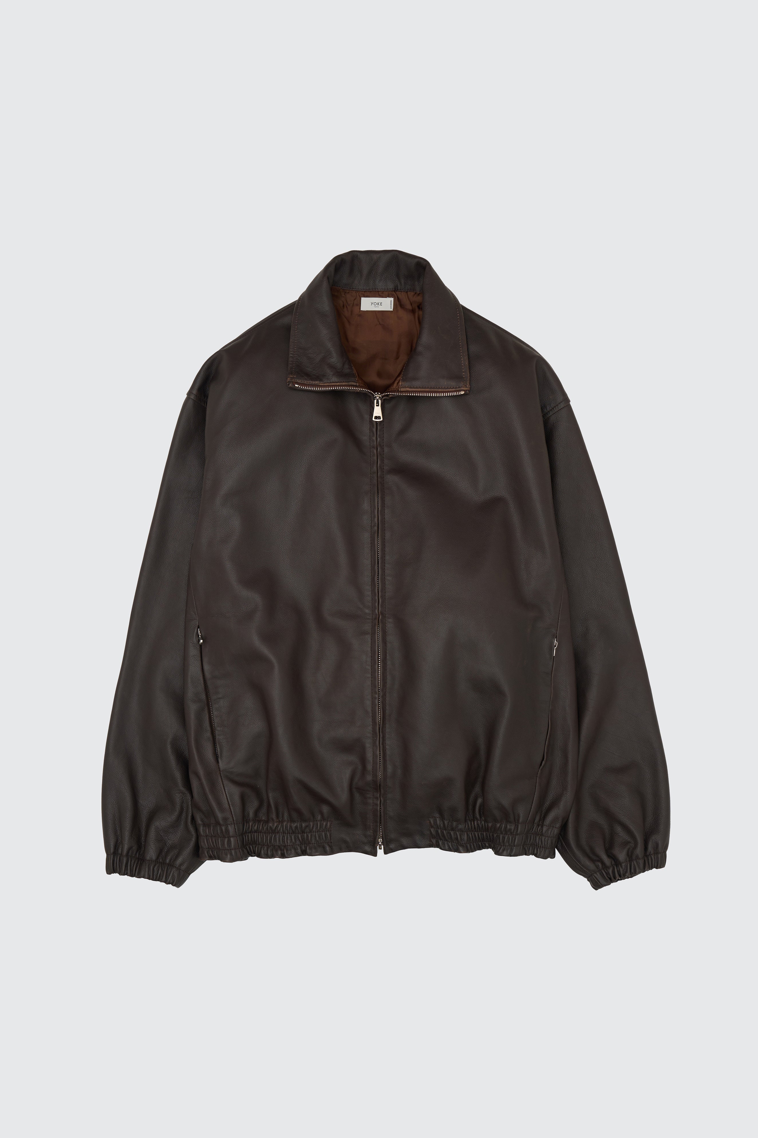 Carf Leather Truck Jacket | YOKE Official Website