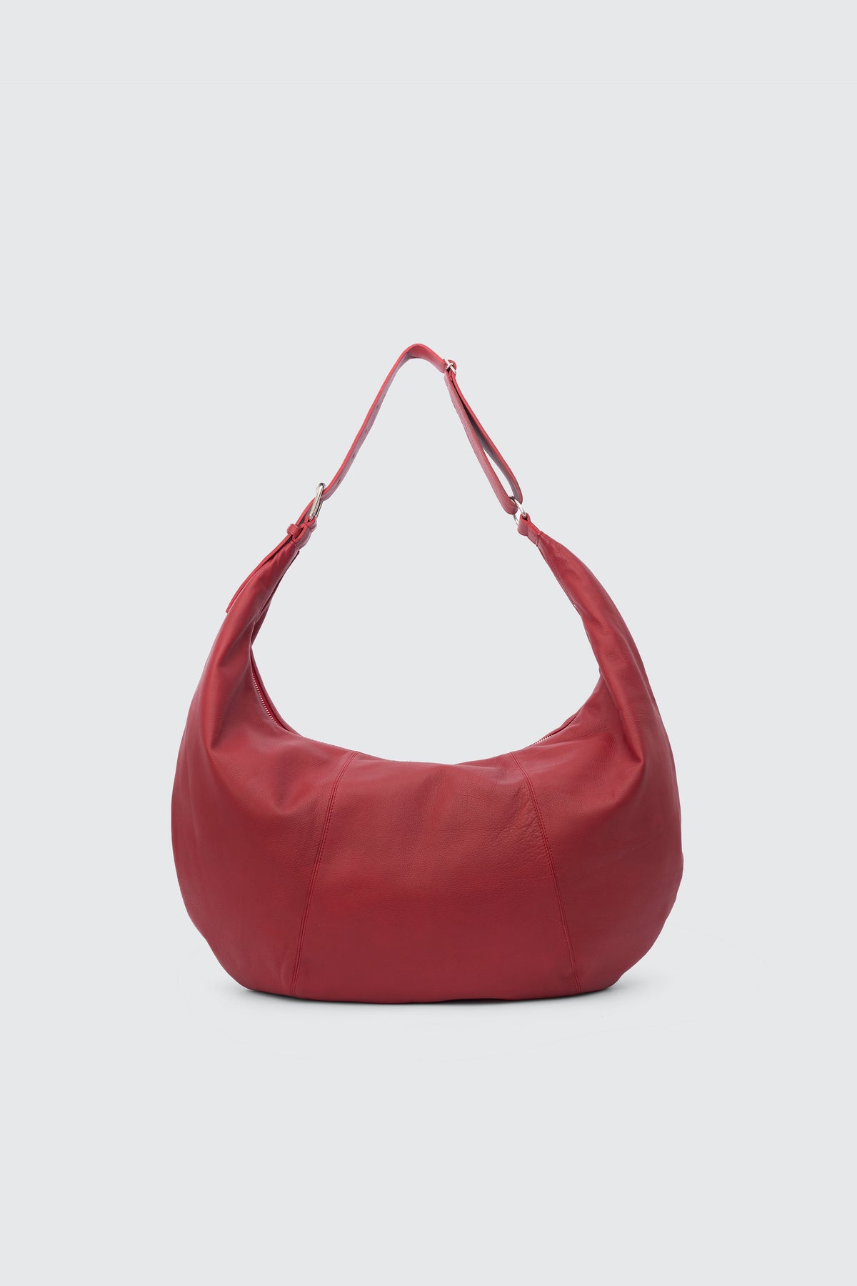 Carf Leather Circle Bag