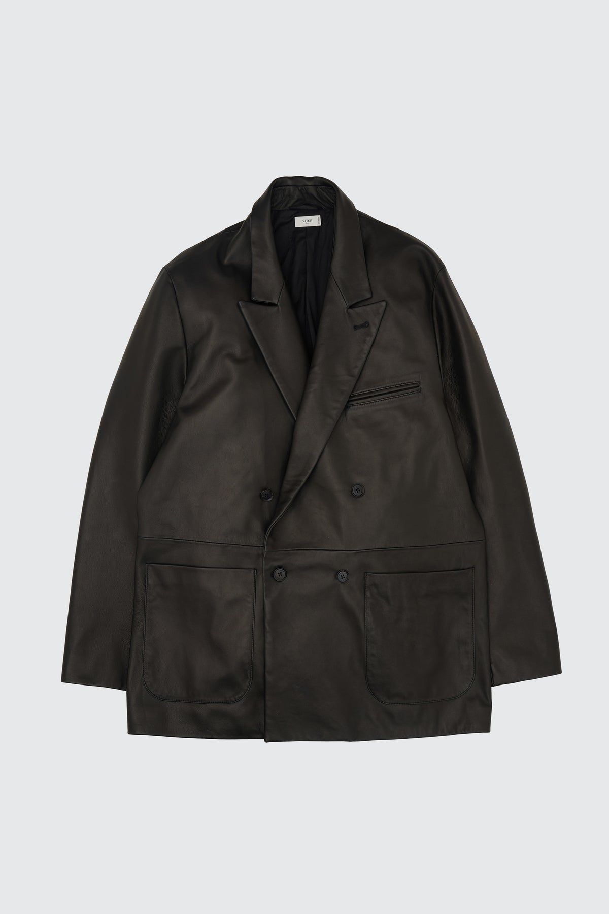 Sheep Leather Double Brested Bleazer