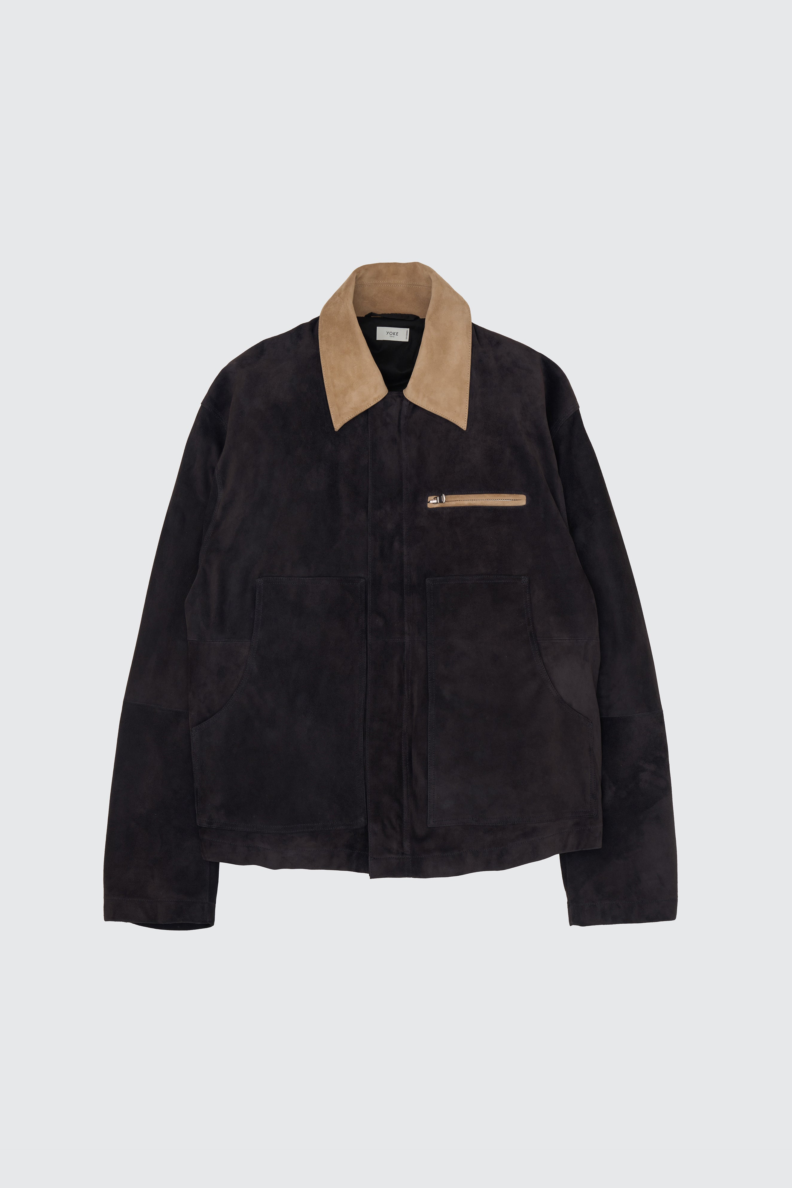 Goat Suede Work Jacket | YOKE Official Website
