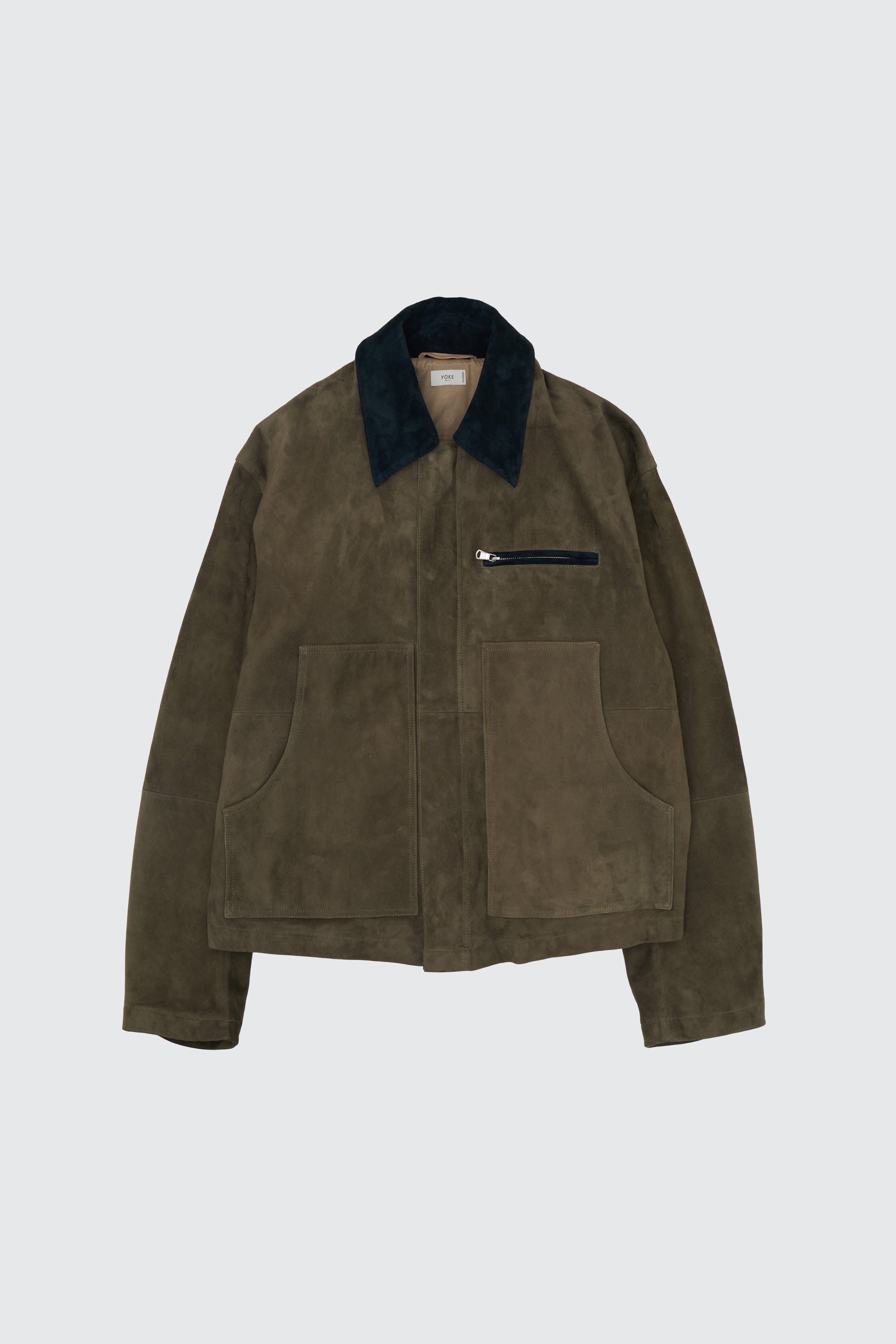 Goat Suede Work Jacket | YOKE Official Website