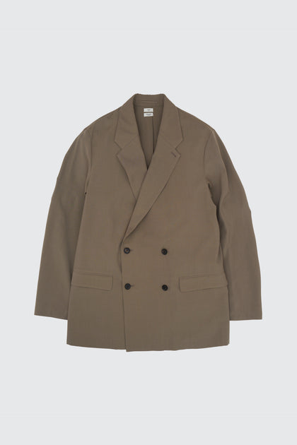 ジャケット・アウター yoke SIBLE DOUBLE-BREASTED COAT Wool Washer Tropical Double Breasted Jacket | YOKE Official Website