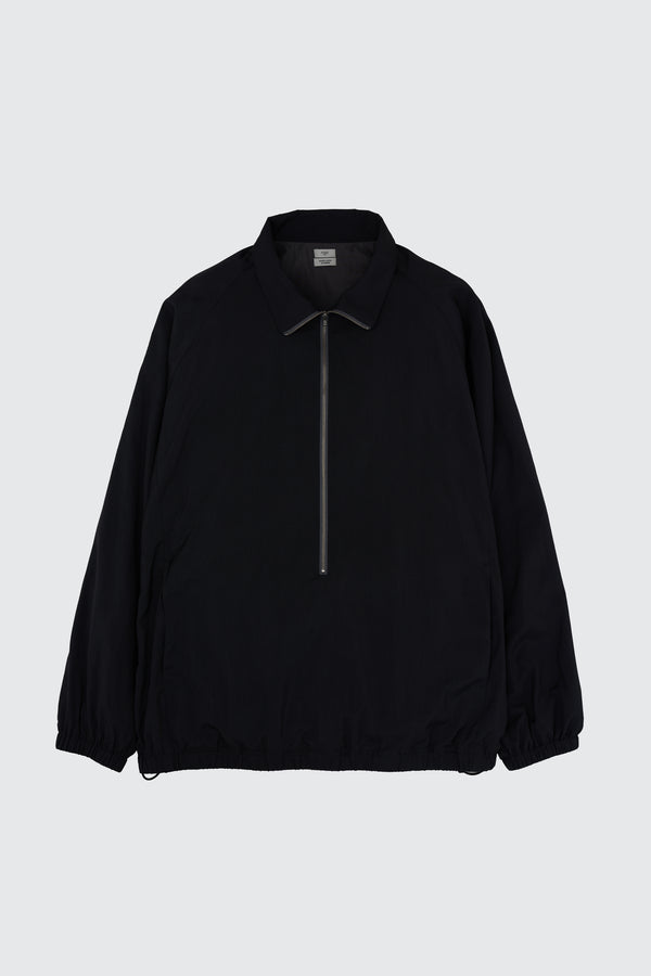 Silk Nylon 3/4 Zip Pullover