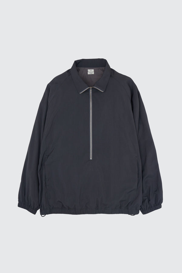 Silk Nylon 3/4 Zip Pullover