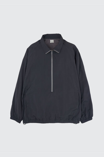 Silk Nylon 3/4 Zip Pullover | YOKE Official Website