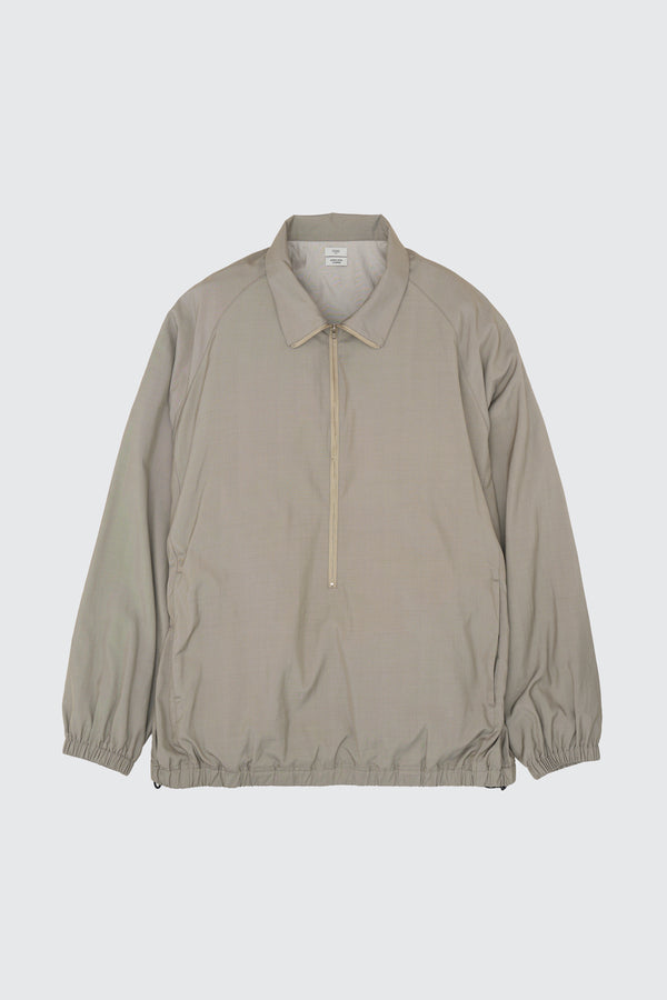 Silk Nylon 3/4 Zip Pullover