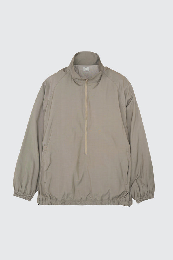 Silk Nylon 3/4 Zip Pullover