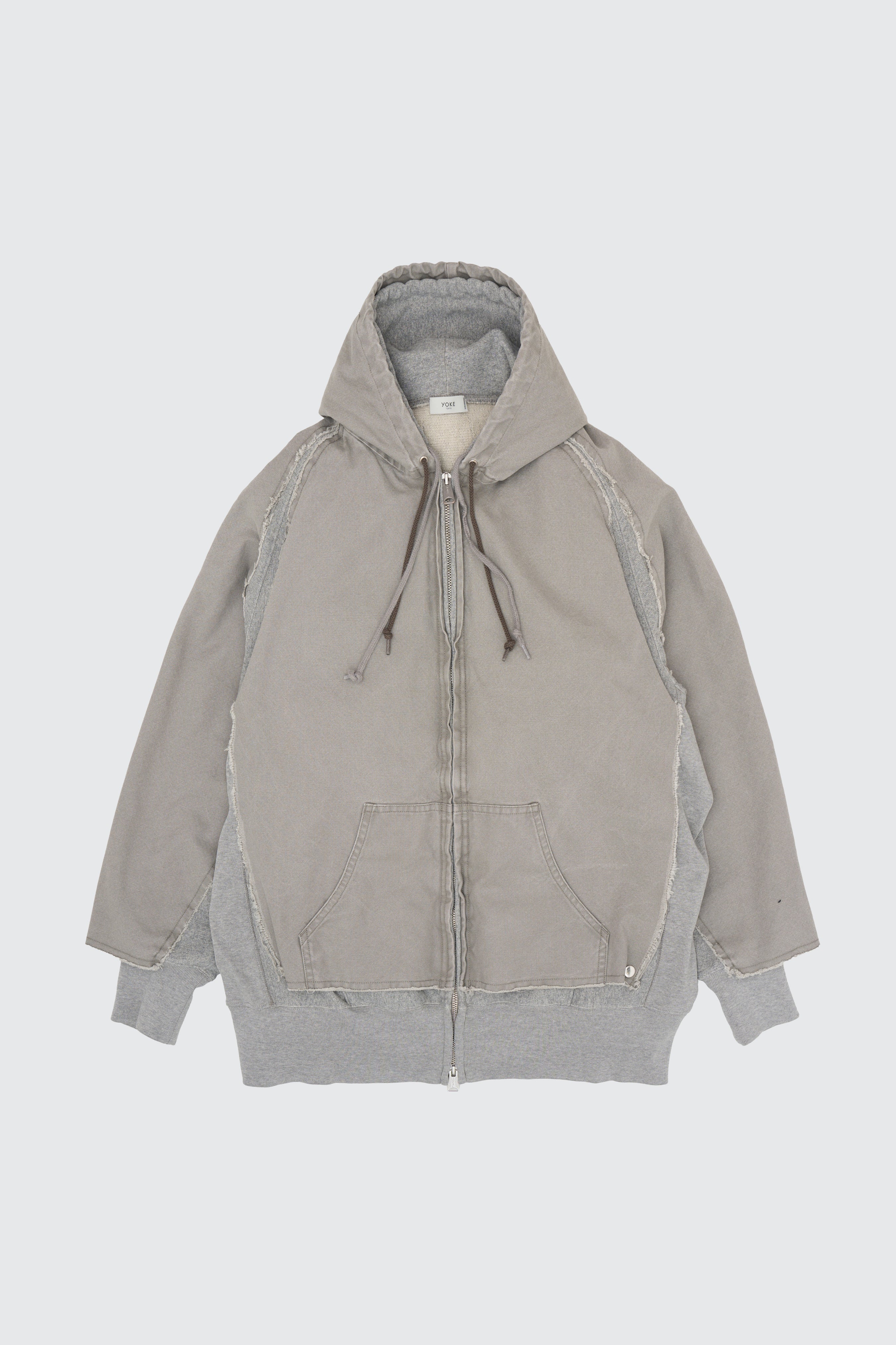 ジャケット・アウター YOKE Quilted  Parka/ YOKE REVERSIBLE QUILTING HOODED COAT [SAGE GREEN] - Fresh Service