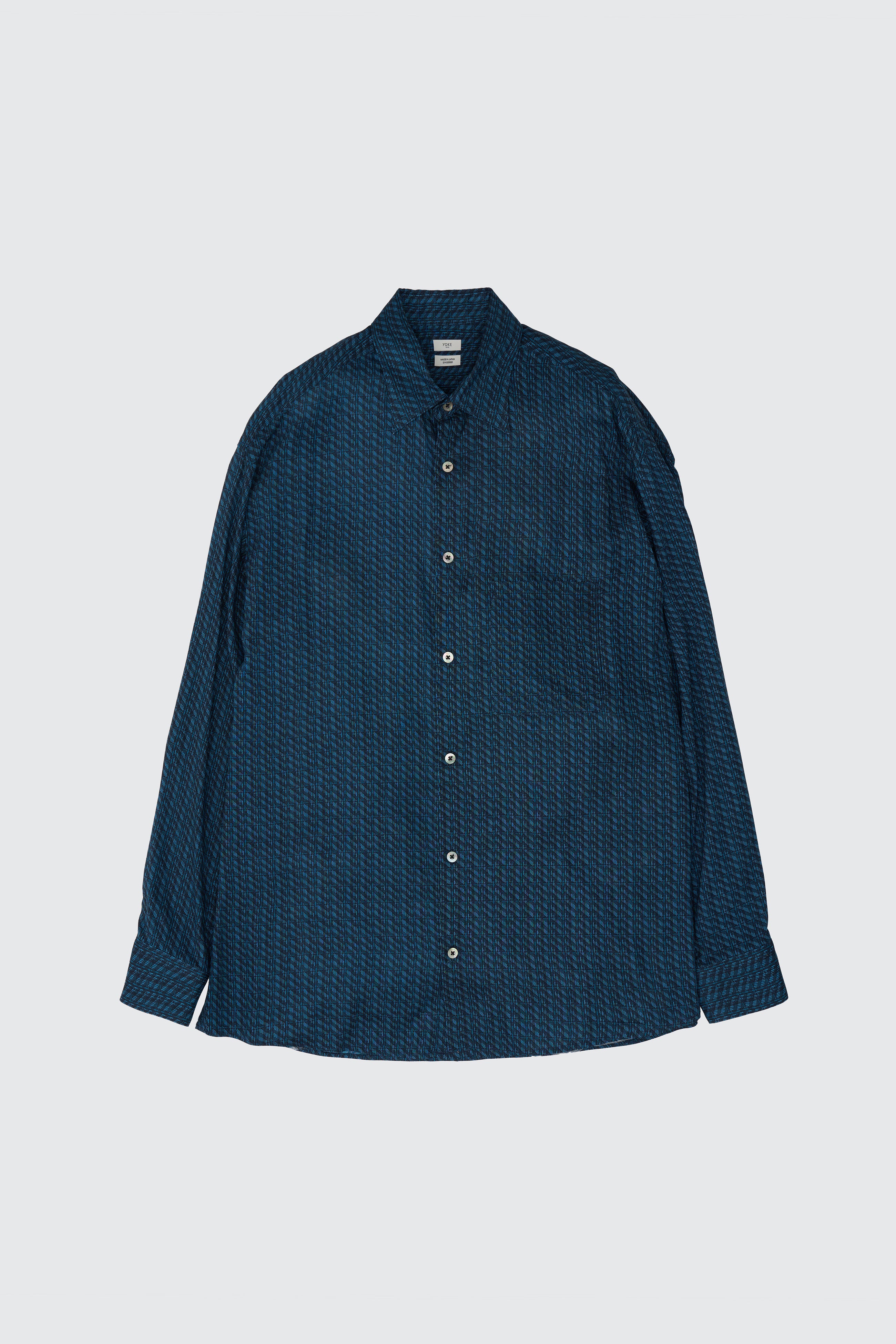 Vintage Pattern Printed Shirt | YOKE Official Website