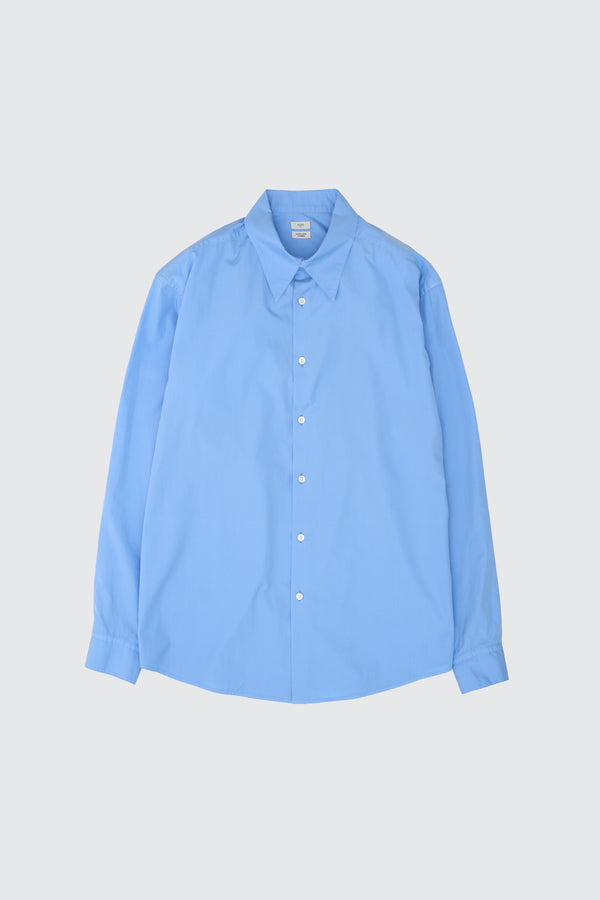 Suvin Gold Cotton Poplin Loose Fit Shirt