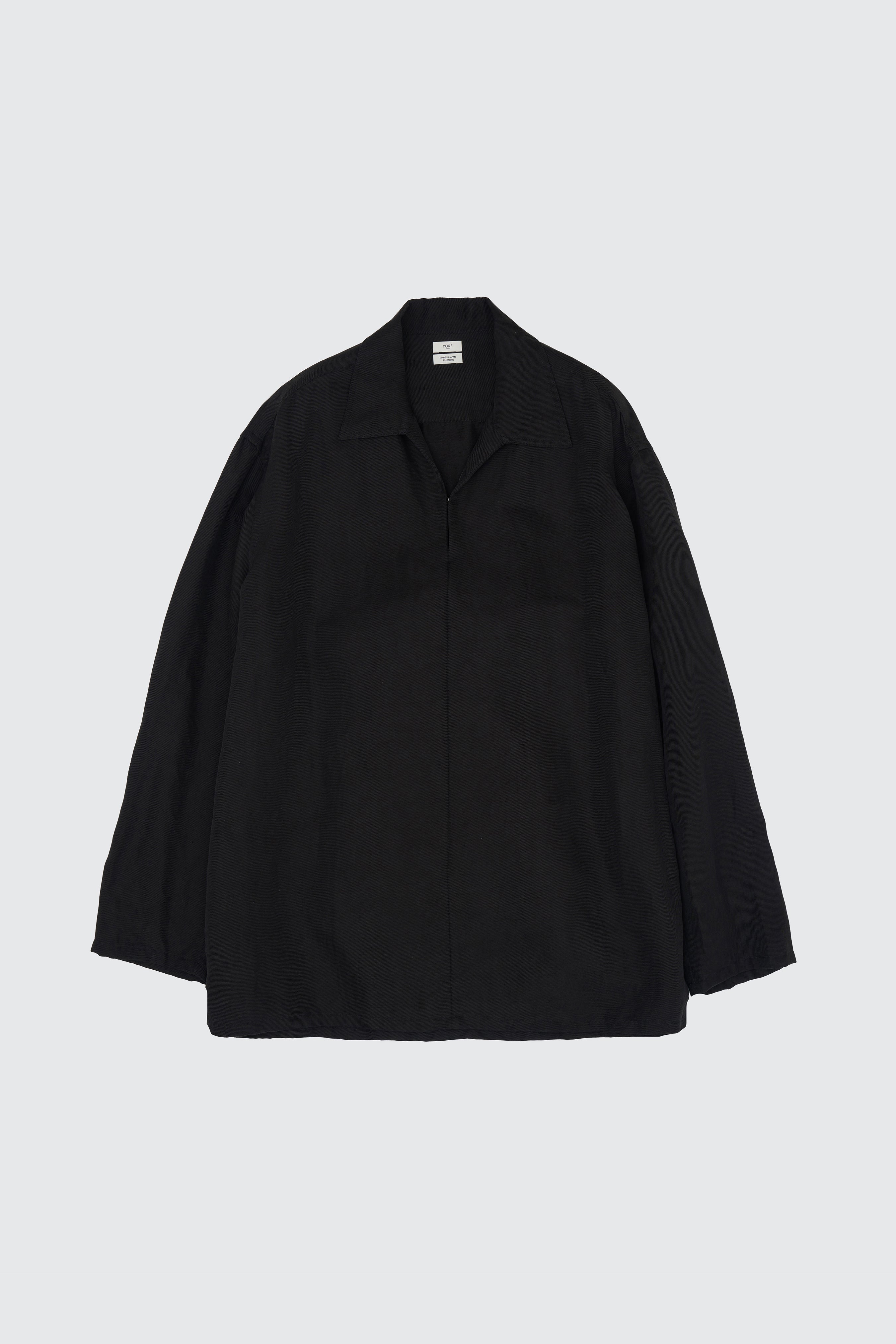 その他 Yokey Linen Silk Kersey Skipper Shirt | YOKE Official Website