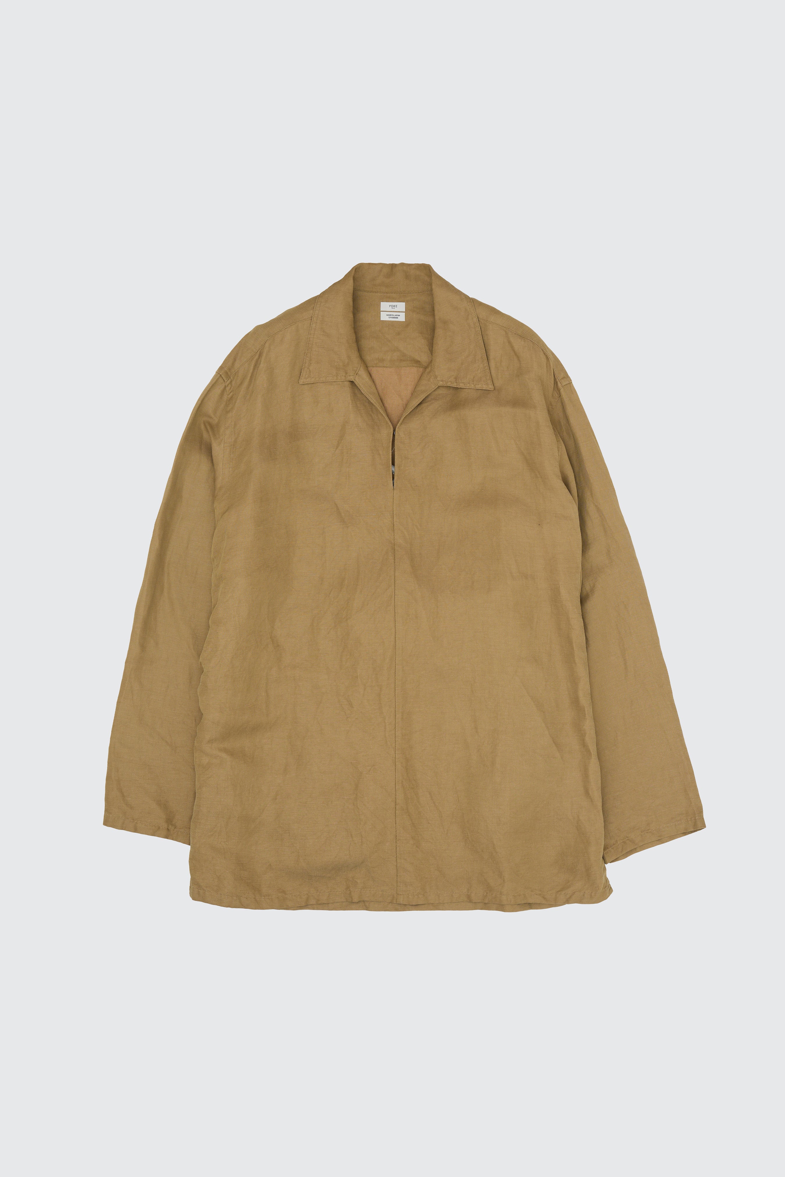 Linen Silk Kersey Skipper Shirt | YOKE Official Website