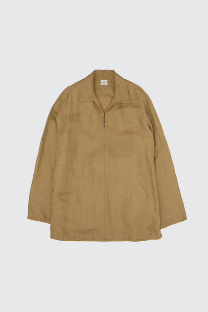 Linen Silk Kersey Skipper Shirt | YOKE Official Website