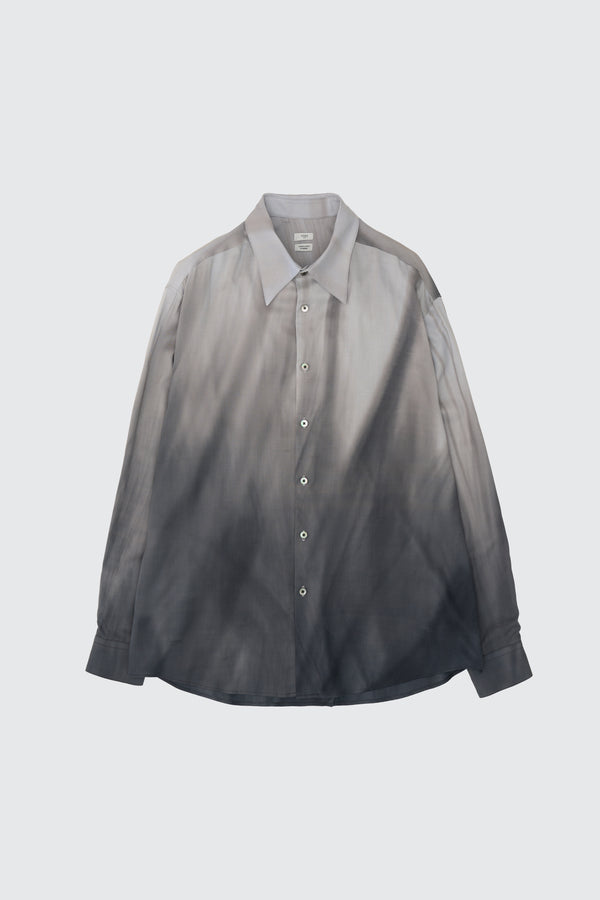 Cotton Rayon Silk Lawn Hand Painted Loose Fit Shirt