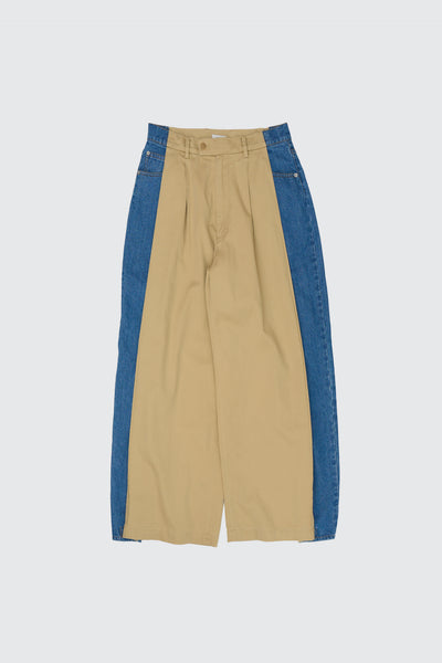 パンツ YOKE 26SS Connected Chino&Denim Pants YK26SS01214P_BEIGE_fc999a7e-