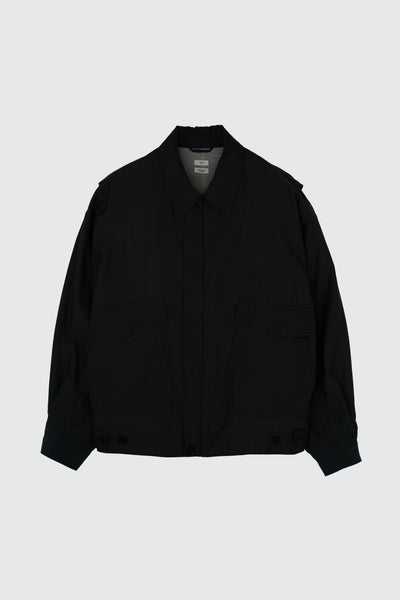 Wool Nylon Flight Jacket | YOKE Official Website