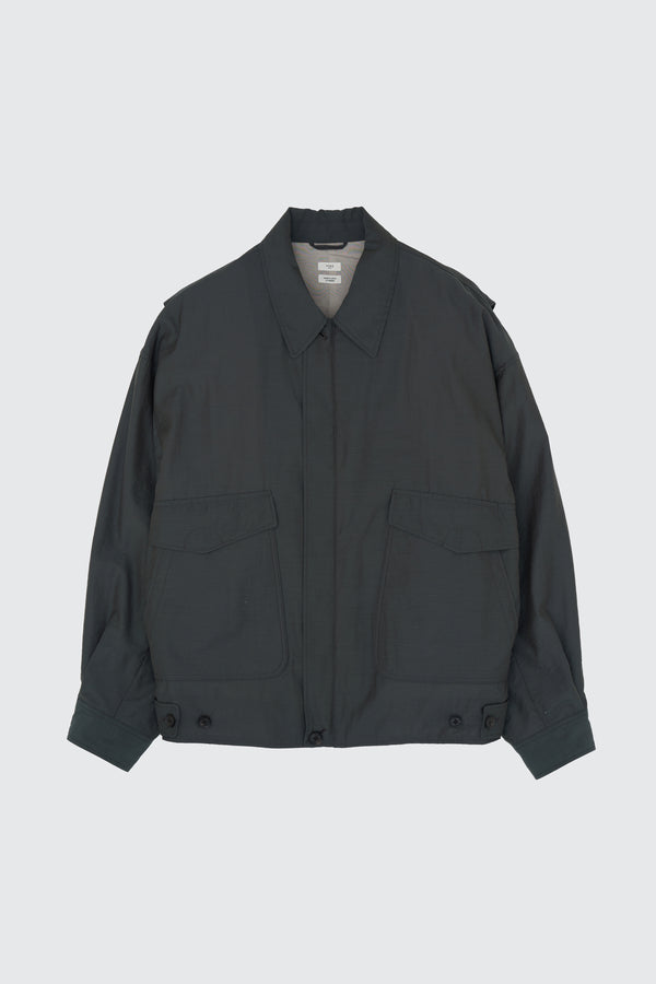 Wool Nylon Flight Jacket