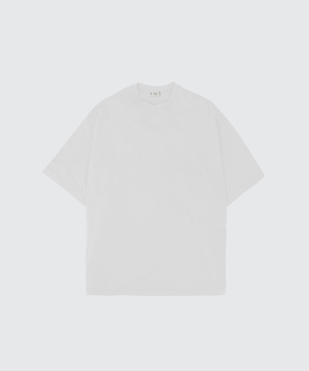 YOKE (ヨーク) スビンコットンハイゲージヨークTシャツ ホワイト