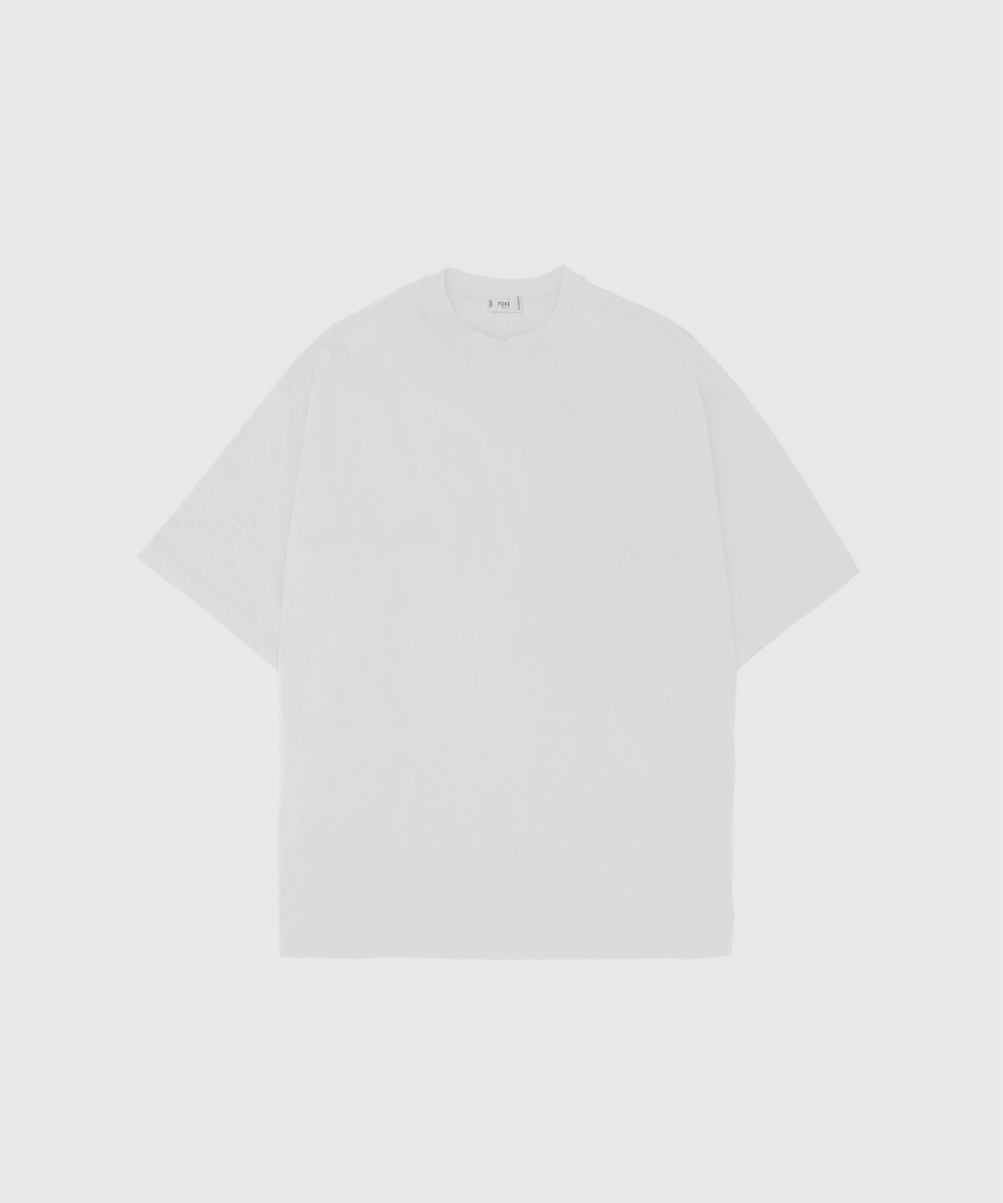 YOKE (ヨーク) スビンコットンハイゲージヨークTシャツ ホワイト