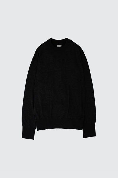 Silk Cashmere Knit Crewneck Sweater | YOKE Official Website