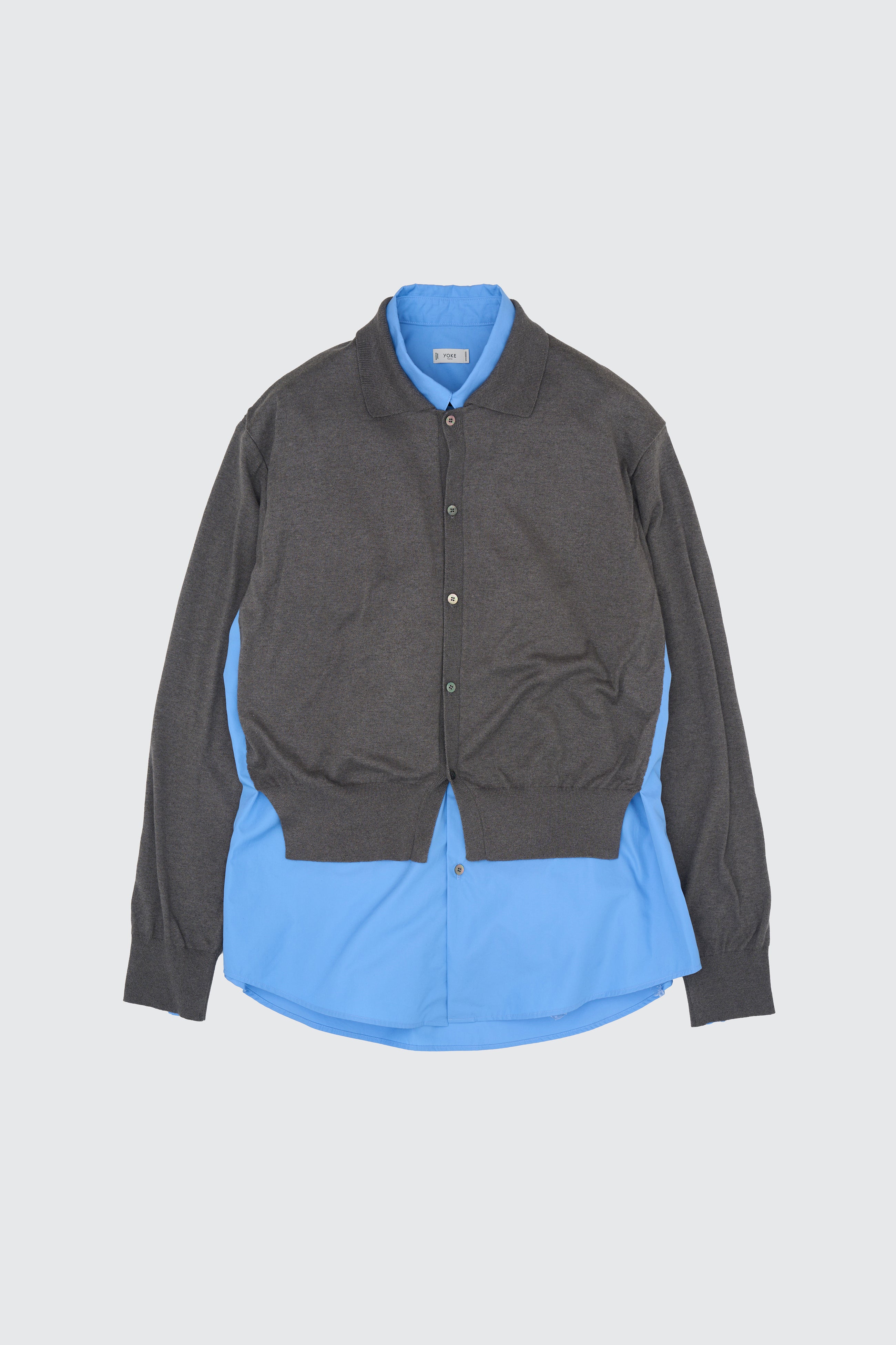 Connected Cardigan Shirt | YOKE Official Website