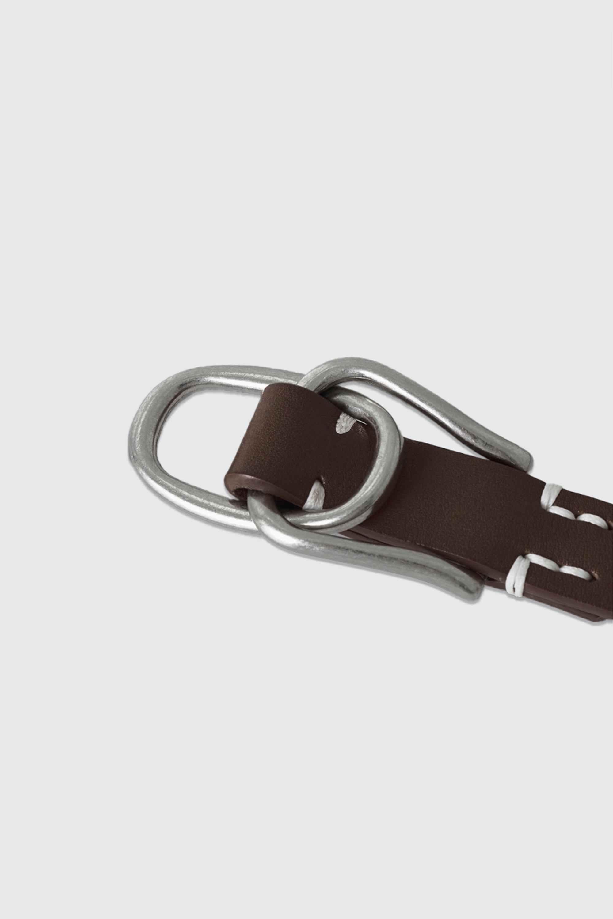 Double Buckle Leather Belt