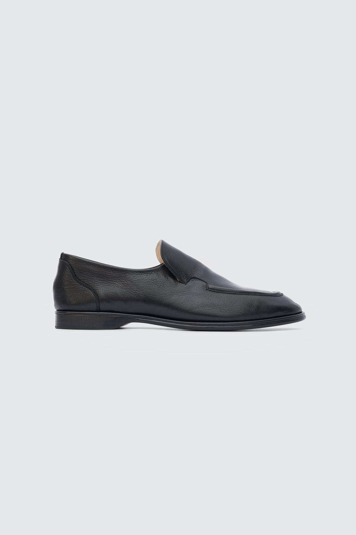 YOKE (ヨーク) foot the coacher (フットザコーチャー) レザーローファー カウレザー ブラック 黒