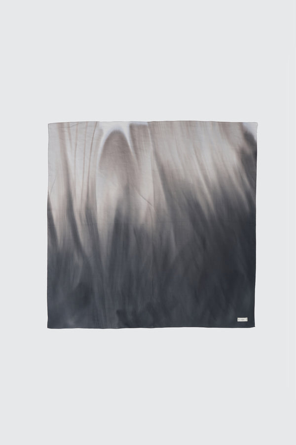 Cotton Rayon Silk Lawn Hand Painted Scarf