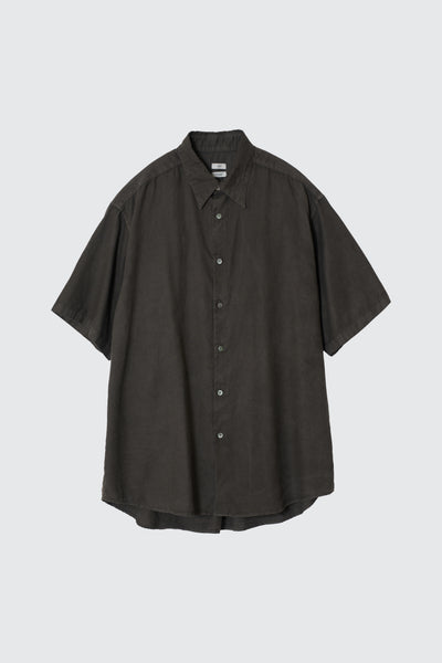トップス YOKE GARMENT DYED COTTON SILK TWILL Cotton Silk Garment-Dyed Loosed Shirt | YOKE Official Website
