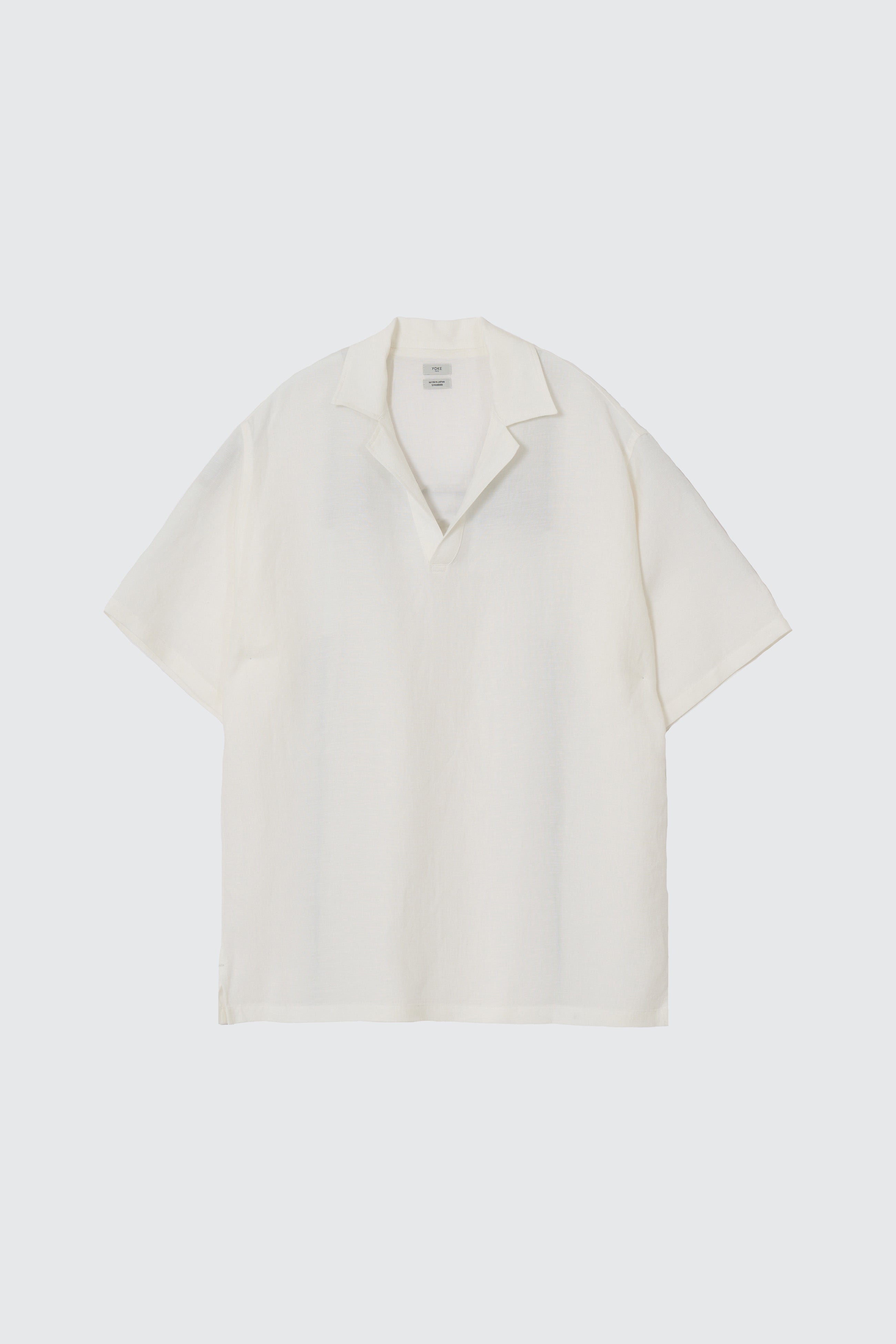 Linen Canvas Skipper Polo Shirt | YOKE Official Website