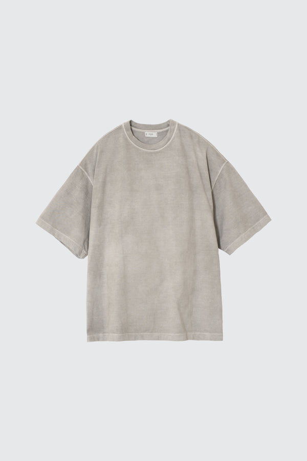 40/2 Organic Cotton Garment-Dyed YOKE T-shirt