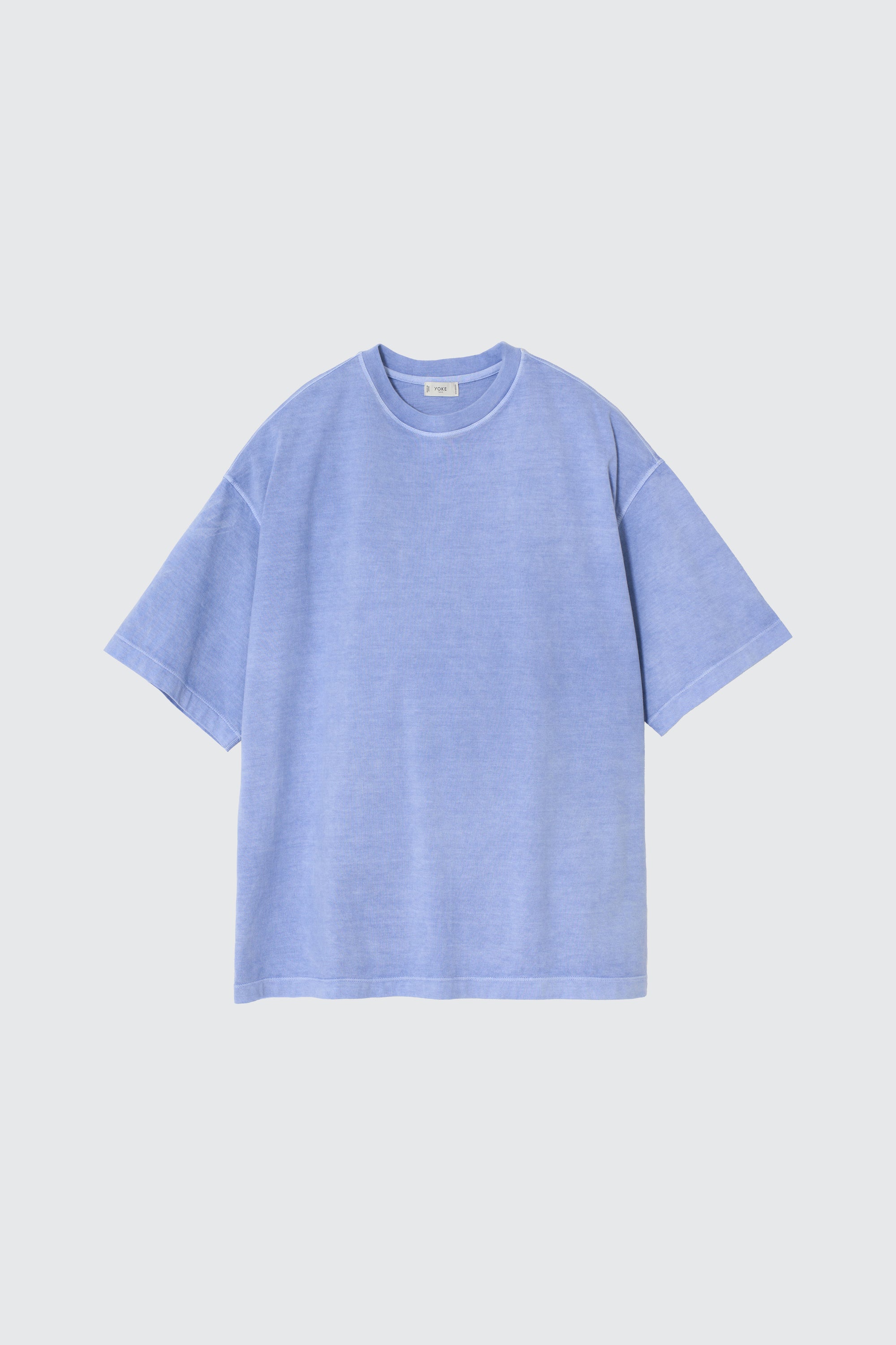 40/2 Organic Cotton Garment-Dyed YOKE T-shirt
