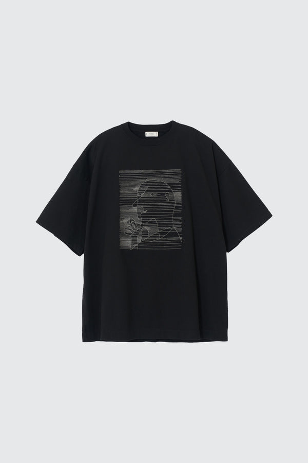 40/2 Organic Cotton Embroidery T-shirt