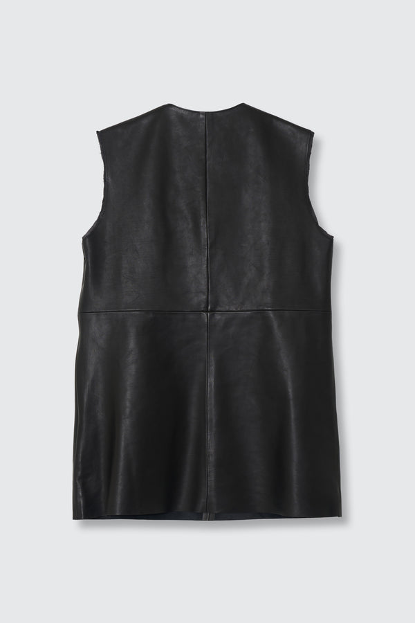 Calf Nappa Leather Top