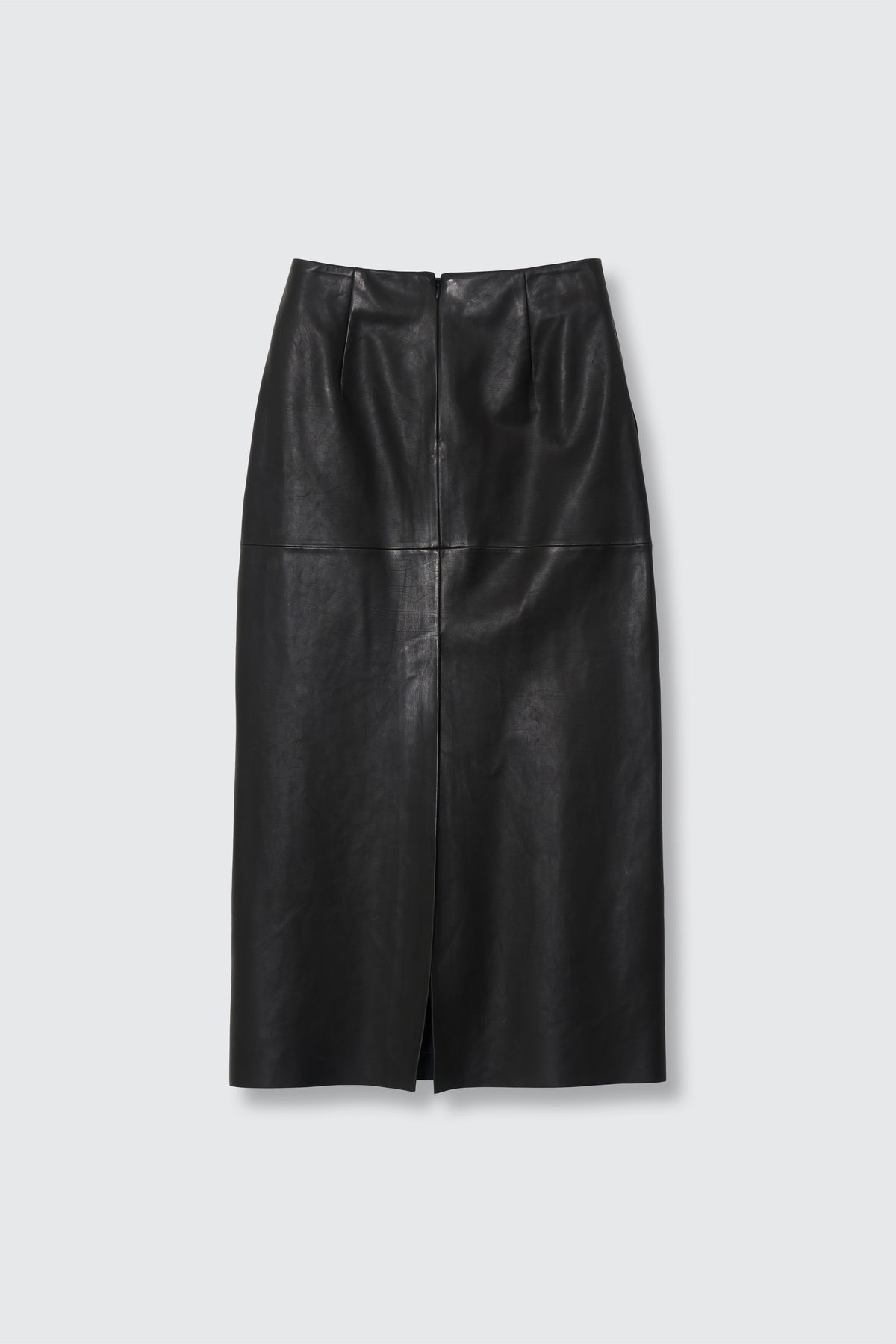 Calf Nappa Leather Skirt